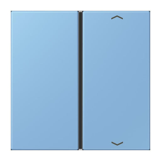 Jung - Abdeckung/Bedienelement für Installationsschalterprogramme Taste 1fach m. Pfeilsymb. LC 401 TSAP 256 bleu ceruleen 59