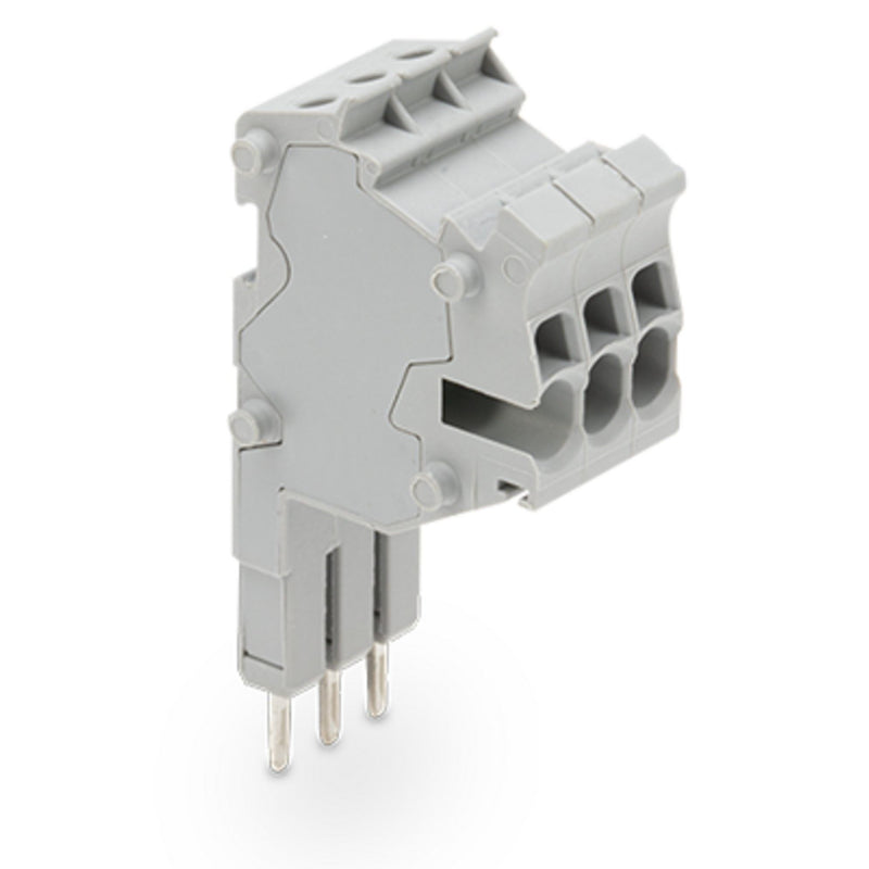 WAGO - Reihenklemmen-Steckadapter Steckverbinderleiste 2001-553 − 25 Stück