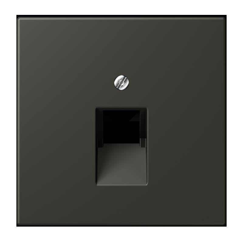 Jung - Einsatz/Abdeckung für Kommunikationstechnik Abdeckung für IAE/UAE LC 969-1 UA 259 ombre naturelle 59
