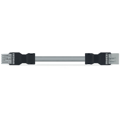 WAGO - Konfektionierte Leitung für steckbare Gebäudeinstallation konfekt.Verbindungsleitung 891-8995/005-603 Eca,Buchse Stecker