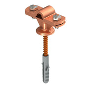 OBO Bettermann - Leitungshalter für Blitzschutz Leitungshalter 113 B-MS-HD 8-10 8-10mm Zinkdruckguss − 100 Stück