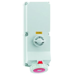 Bals Elektrotech - CEE-Steckdose abschaltbar, abgesichert (IEC 60309) Wandsteckdose abschaltbar 16622 verriegelt 125A 5p
