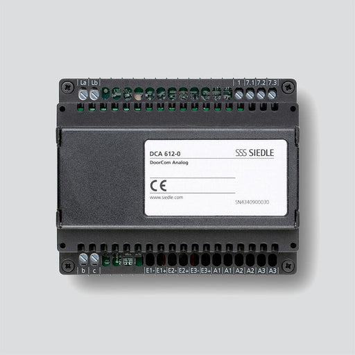 Siedle&amp;Söhne - Zusatzgerät für Türkommunikation Doorcom-Analog DCA 612-0 f.1+n System − 1 Stück by Siedle&amp;Söhne
