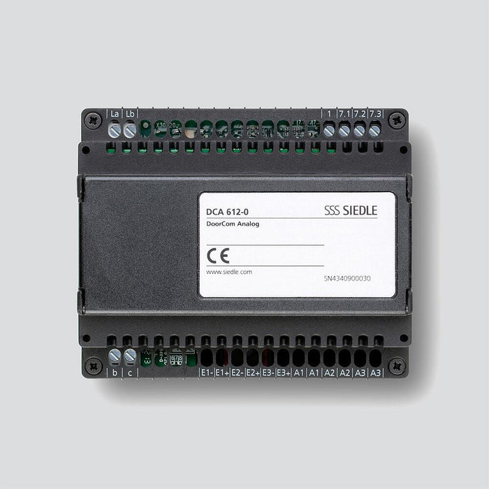 Siedle&amp;Söhne - Zusatzgerät für Türkommunikation Doorcom-Analog DCA 612-0 f.1+n System  − 1 Stück

