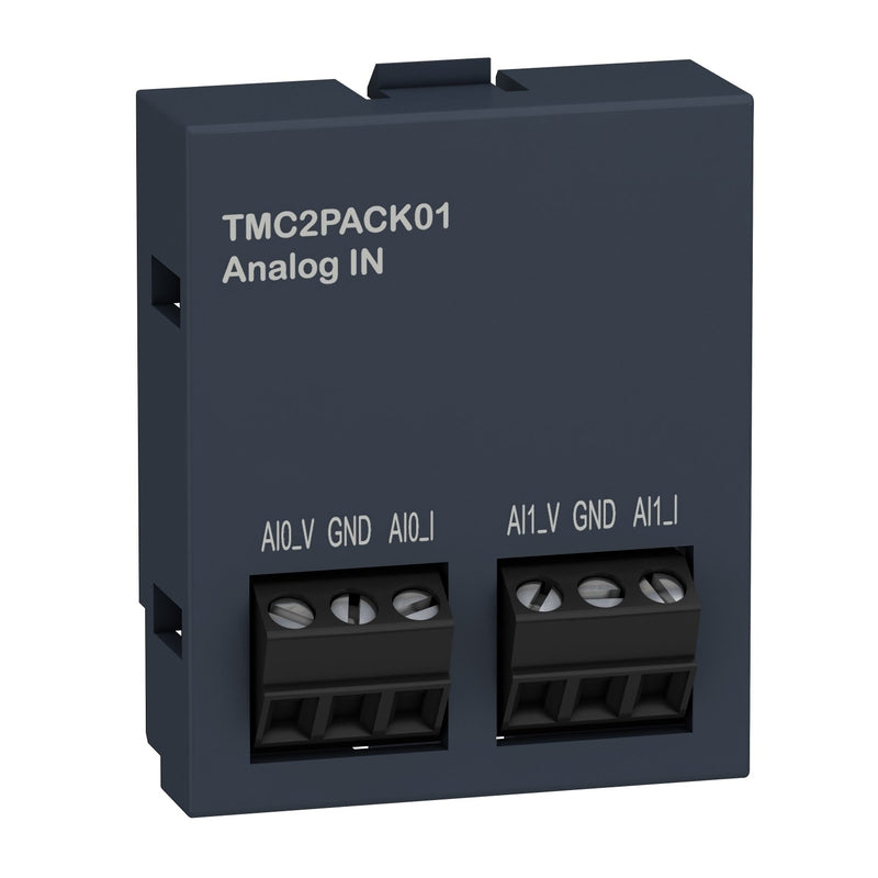 Schneider Electric - SPS-Analoges Ein-/Ausgangs-Modul Erweiterung Cartridge TMC2PACK01 M221 Packag. 2 a.Ein − 1 Stück