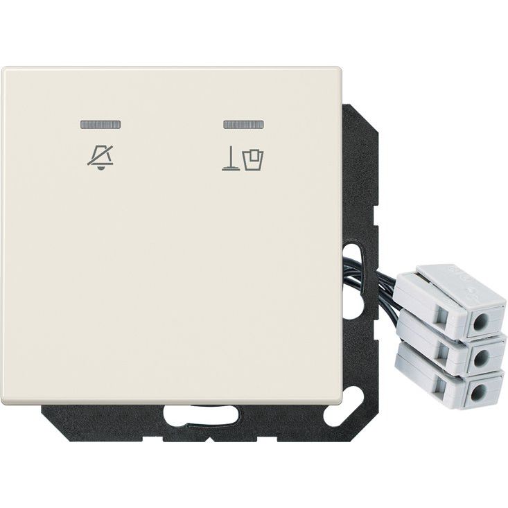 Jung - Abdeckung/Bedienelement für Installationsschalterprogramme Hotelabdeckung LS CU KO5 M 230 mit LED-Einheit 230V