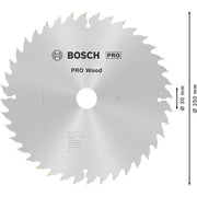 Bosch - Kreissägeblatt PRO Wood Kreissägeblatt, 2608640643 250 x 3,2 x 30 mm