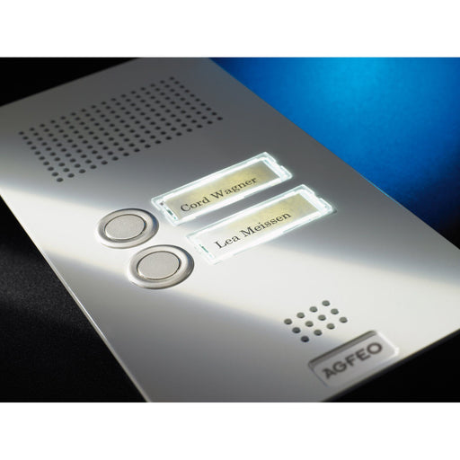 Agfeo - Türstation für Türkommunikation Türsprechstelle Premium TFE 2 ws 2 Klingeltaster − 1 Stück by Agfeo
