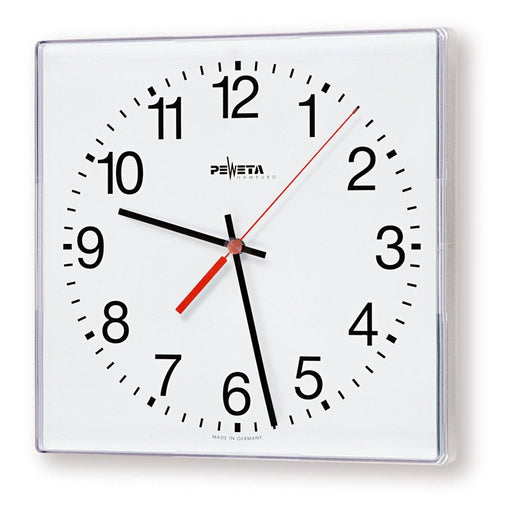Peweta - Uhr Quarz-Batterie-Uhr 41.280.411 innen,1,5V,425x425mm