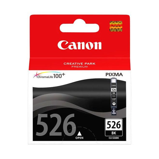 Canon - Verbrauchsmaterial für Telefax/Drucker/MFC Tintenpatrone CLI-526BK9mlsw schwarz