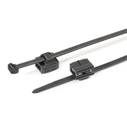 HellermannTyton - Kabelbinder Befestigungsbinder T50ROSEC22-MC5-BK-D1 − 500 Stück