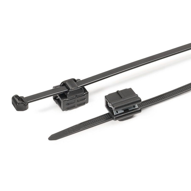 HellermannTyton - Kabelbinder Befestigungsbinder T50ROSEC22-MC5-BK-D1 − 500 Stück
