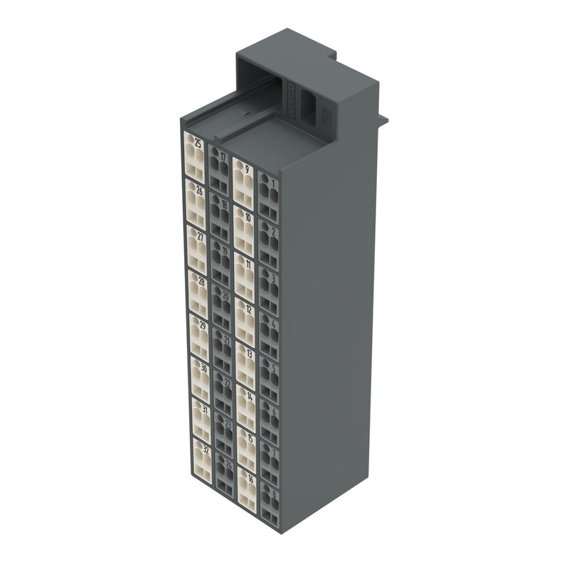WAGO - Feldbus, Dez. Peripherie - Kommunikations-Modul Rangierwabe 726-321 32p.(4x1,5)G/W 1-32S