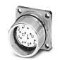 Phoenix Contact - Rundsteckverbinder, feldkonfektionierbar (Industriesteckverbinder) Gerätesteckverbinder CA-12S1N8A2S00 Vorderwand