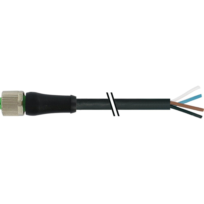 Murrelektronik - Konfektioniertes Sensor-Aktor-Kabel Buchse M12 gerade 5m 7000-P7221-P070500 m.frei. Leitungsende − 1 Stück