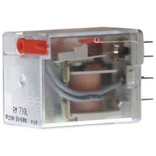 Tele Haase - Hilfsschütz, Relais Miniaturrelais RM 730L-N 230VAC 4W LED