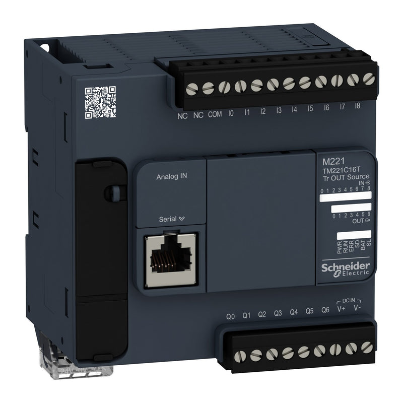 Schneider Electric - SPS-Grundgerät SPS-Steuerung M221C TM221C16T seriell