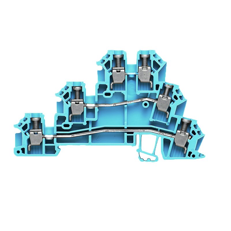 Weidmüller - Initiator/Aktor-Reihenklemme Klemme DLD 2.5 BL Schraubansch.,2.5mm² − 50 Stück