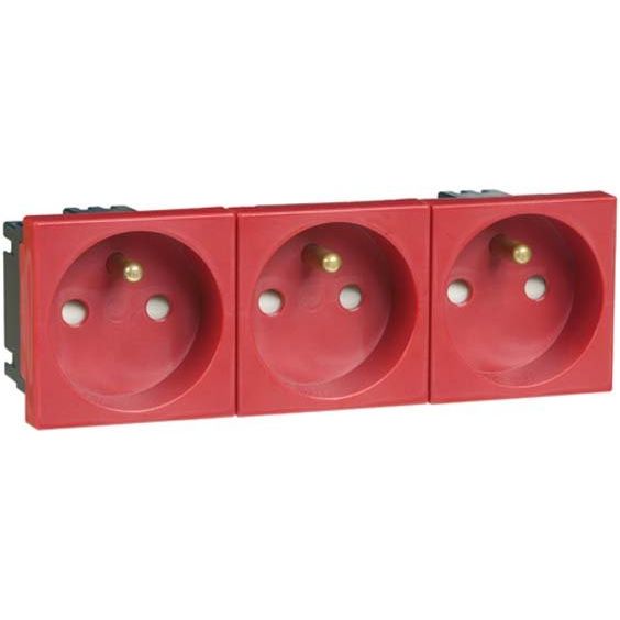 Peha - Schalter-/Steckdosenkombination Steckdose 3f B 6273.36 EMS SI