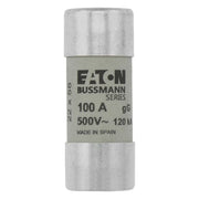 Eaton - Zylindrische Sicherung Sicherungseinsatz Nieders. CYL GG 22,#C22G100S 100A AC 500V 120kA − 10 Stück