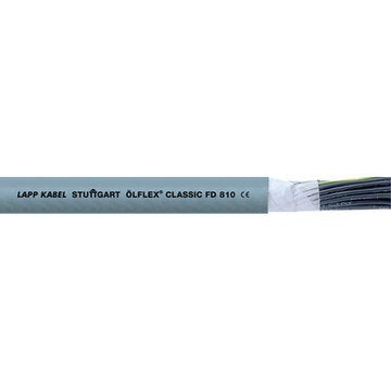 Lapp Kabel&Leitung - Energiekabel < 1 kV, für ortsveränderlichen Einsatz ÖLFLEX CLASSIC FD 810 0026126/100 18G0,75 − 100 Meter