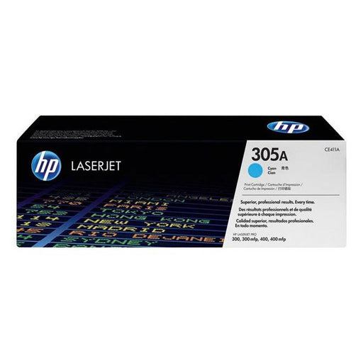 HP - Verbrauchsmaterial für Telefax/Drucker/MFC Lasertoner CE411A cy 2.600 Seiten,cyan