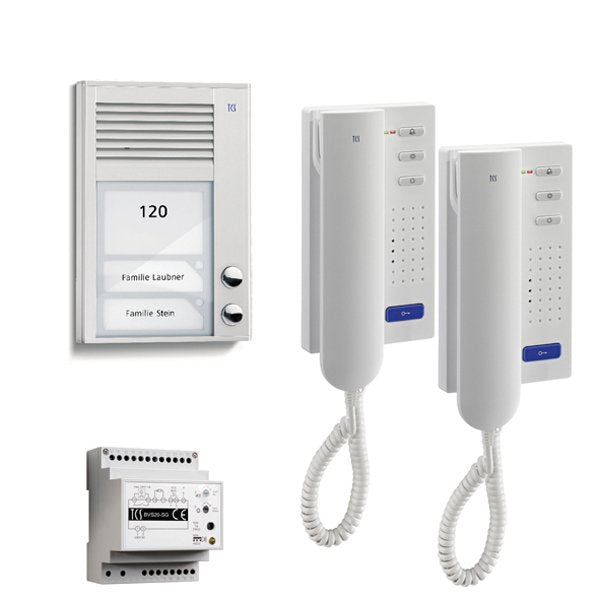 TCS Tür Control - Türsprech-Set Paketlösung PSC2120-0000 2 Taste AP,2 Telefon − 1 Stück