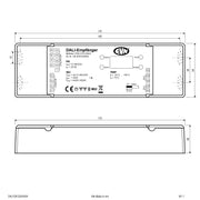 EVN Lichttechnik - Steuergerät für Leuchten DALI-LED-Steuerung DALPD812244X5A 12-36VDC 1152W