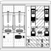 Elsta Mosdorfer - Zähler-Komplettschrank WS A850-2 W1 250A 2W1 DIN WS822.W1.N2102 Westfalen Wesernetz