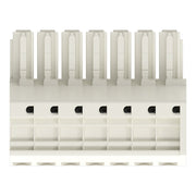 WAGO - Ein- und mehrpolige Klemmenleiste 1-Leiter-Federleiste 831-3107 CAGECLAMP,10mm²,lgr − 12 Stück