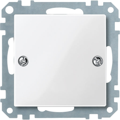 Merten - Einsatz/Abdeckung für Kommunikationstechnik Blindabdeckung pws/gl 461819 EDV