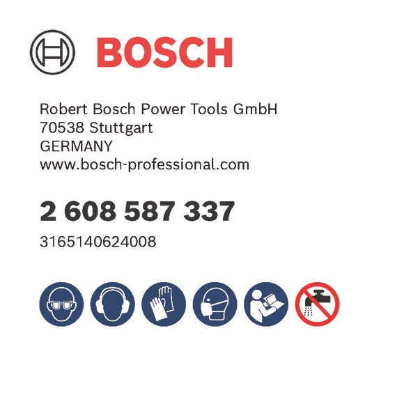 Bosch - Bohrkrone Diamanttrockenbohrkrone G 2608587337 1/2-Zoll Standard