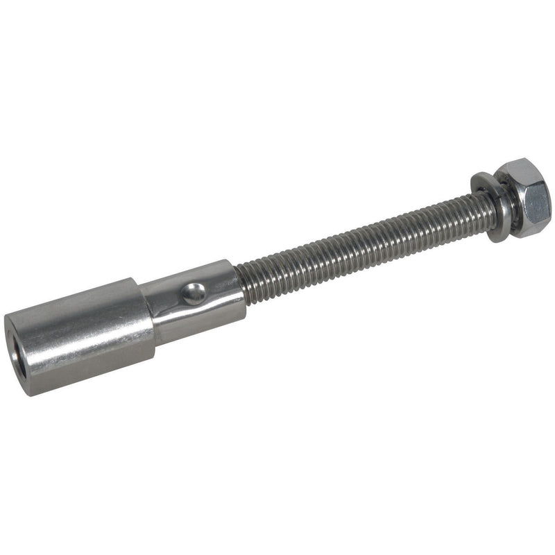 DEHN - Zubehör/Ersatzteile für Erdung und Blitzschutz Gewindeadapter GADEFPM1010 L130 V4A M10/10 L10mm V4A