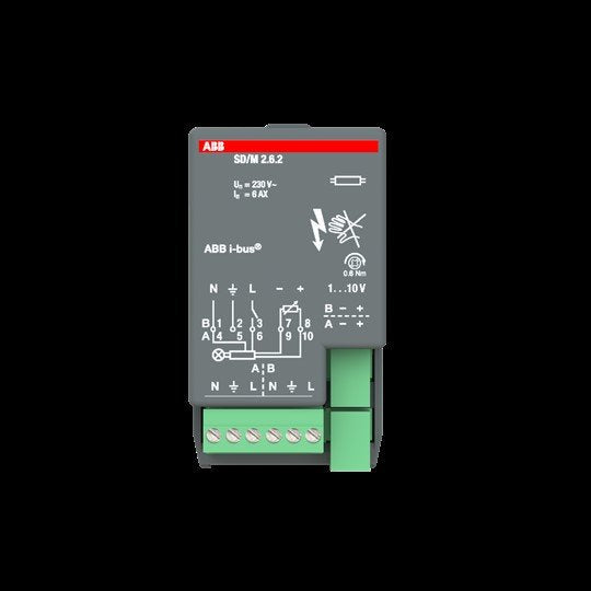 Busch-Jaeger - Bussystem-Dimmaktor Schalt-/Dimmaktormod SD/M2.6.2