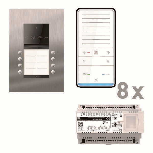 TCS Tür Control - Türsprech-Set audio:pack ASU600208 PAUF082/006 ISW6031 8WE UP