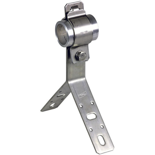 DEHN - Zubehör/Ersatzteile für Erdung und Blitzschutz Eck-Befestigung EB D50 WA V2A f. Rohre D 50mm