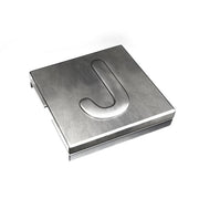 ABB Stotz S&J T&B - Kabelmarkierungssystem Markierungszeichen YID-CHAR-J V4A "J" − 100 Stück