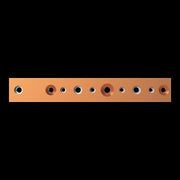 Striebel&John - Sammelschiene Kupferschiene lose ZX2525 40x10mm, L:274mm