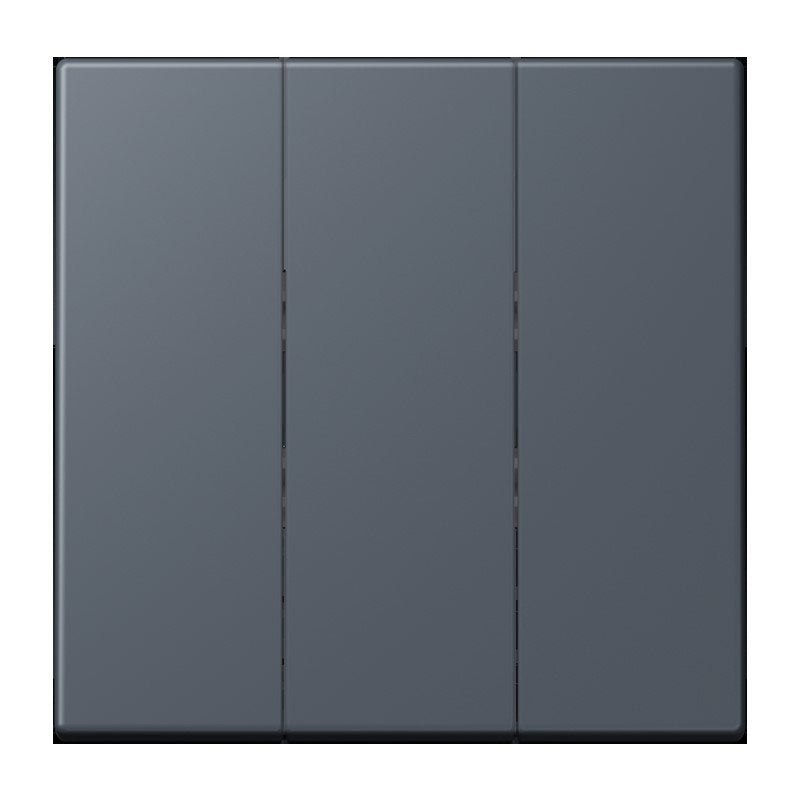 Jung - Abdeckung/Bedienelement für Installationsschalterprogramme Wippe 3fach LC 993 BF 262
