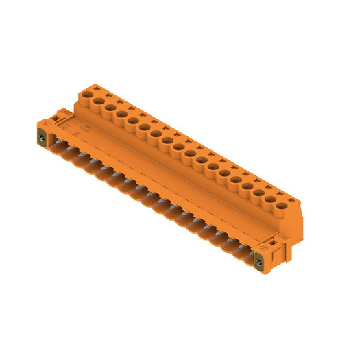 Weidmüller - Kabelsteckverbinder für Leiterplattensteckverbinder Verbinder 5.08mm SLS 5.08/#1245680000  − 18 Stück