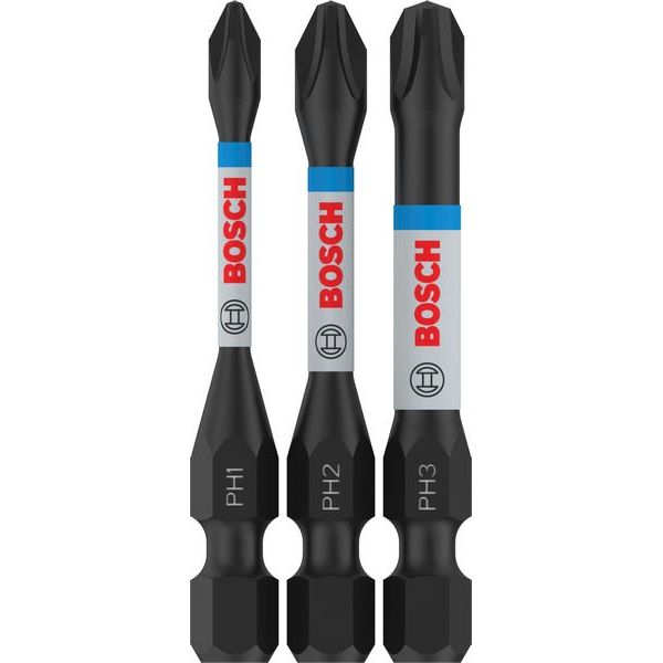 Bosch - Bit PRO PH Impact Bit 2608522491 Set, 55 mm, 3-tlg