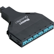 Panduit - Patchpanel LWL Glasfaser-Kassetteneinsch. FQZO-12-10AS OM4 MPO a. LC-Duplex