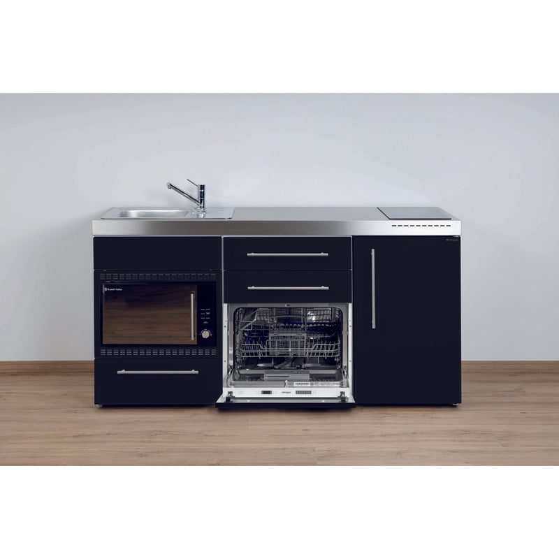 Stengel - Mini-Küche Miniküche Premiumline MPGSMOSSM170KSGKFlBr Schwarz matt