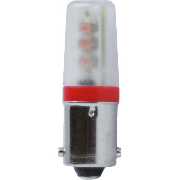 Scharnberger+Hasenbein - Single-LED LED-Rundumleuchte 9,6x21mm 35375 Ba9s 24/28V15mA weiß