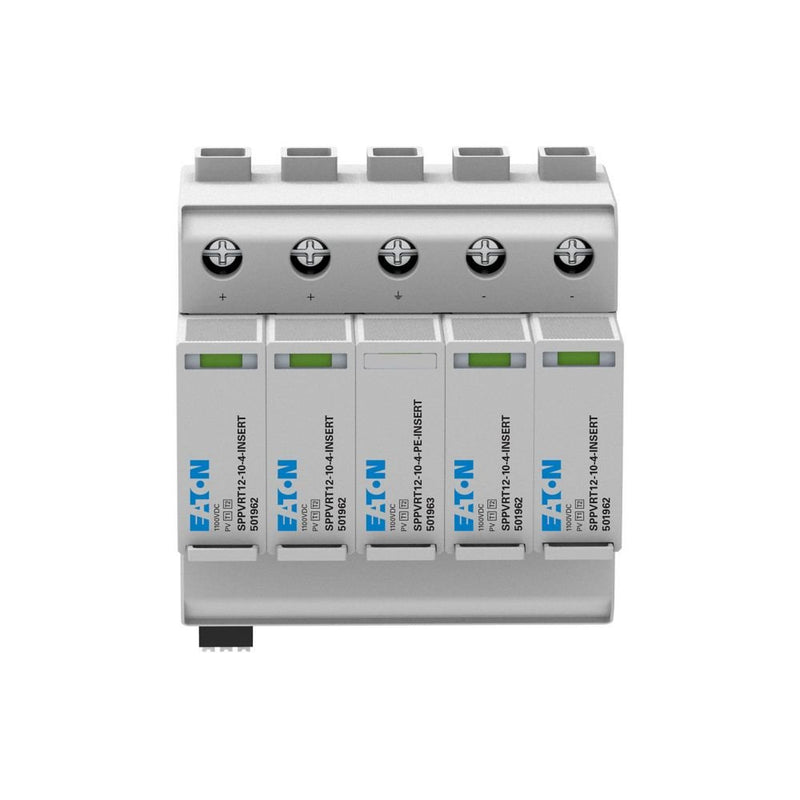 Eaton - Blitzstromableiter für Energietechnik PV-Überspannungsschutz SPPVRT12-10-4+PE+AX 1000V,Klasse1und2