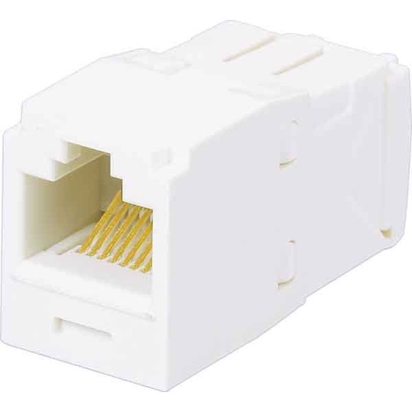 Panduit - Modularer Steckverbinder RJ45-Buchse Kat.6 CJ688TGEI UTP, bg − 10 Stück