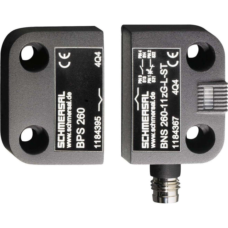 Schmersal - Positionsschalter mit getrenntem Betätiger Sensor BNS 260-02ZG-ST-L Sicherheits- − 1 Stück