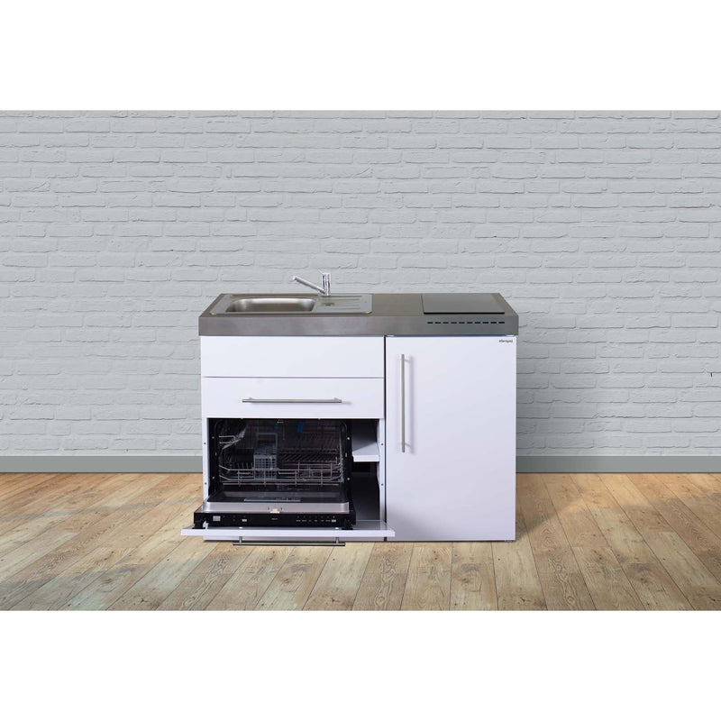 Stengel - Mini-Küche Miniküche Premiumline MPGS120KSGSIKFreBli weiß