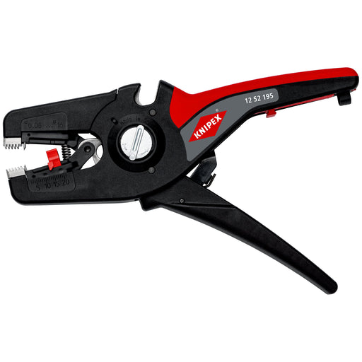 Knipex - Abisolier-/Abmantelwerkzeug AutomatischeAbisolierzange 12 52 195 − 1 Stück