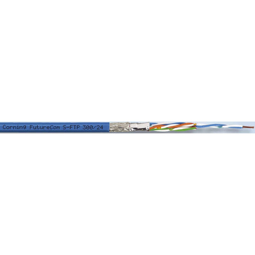 Corning K&L - Daten- und Kommunikationskabel SF/UTP 300/24 4P PVC CCXDLF-C0047-C001-L7 FutureCom Kabel − 48000 Meter